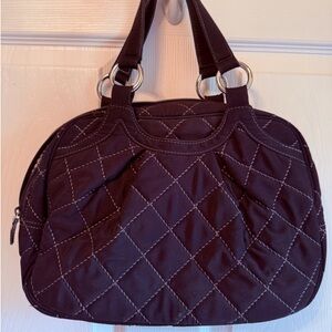 Vera Bradley Black Quilted Handbag